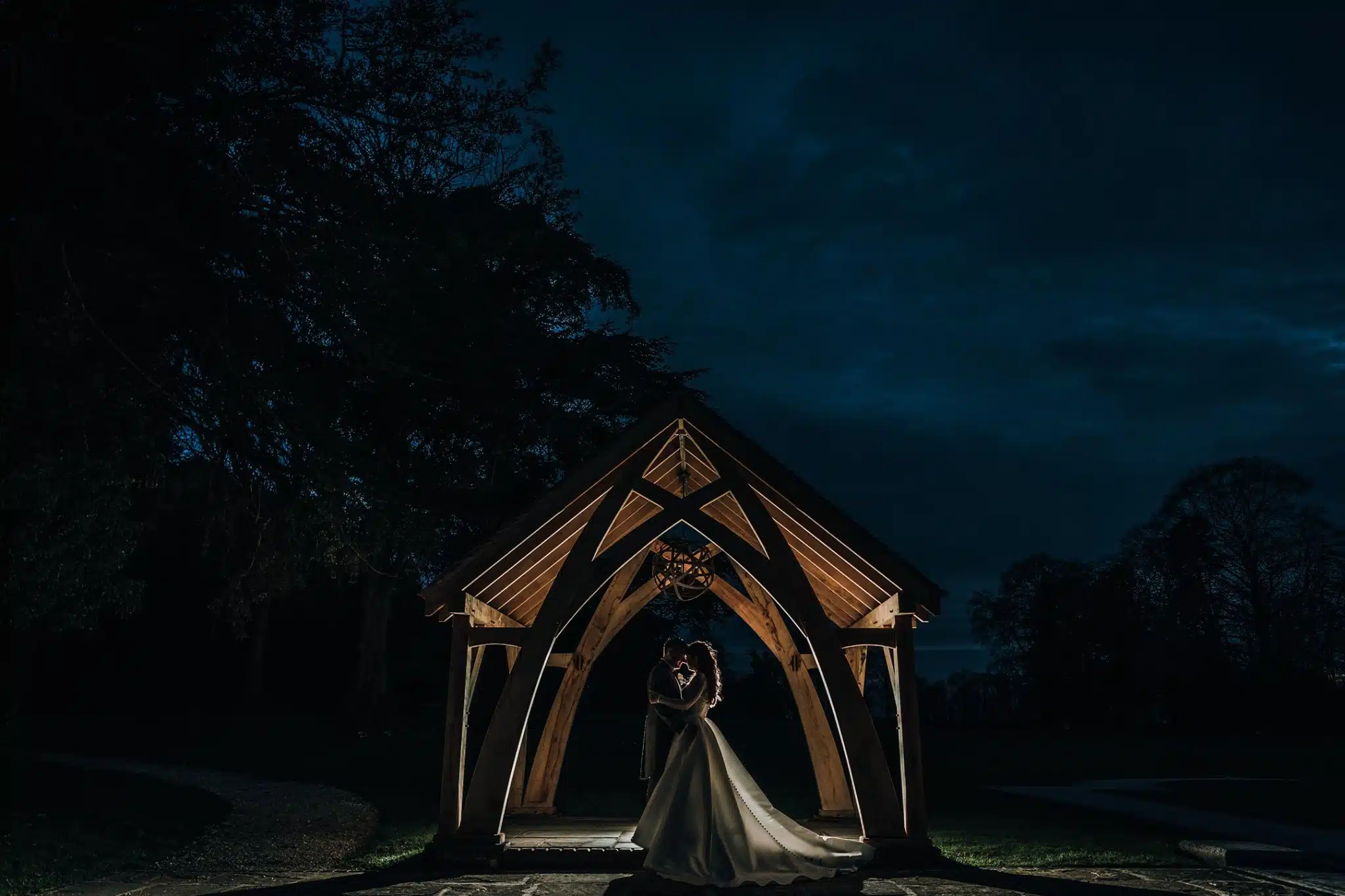 Garden Pavilion night time shot