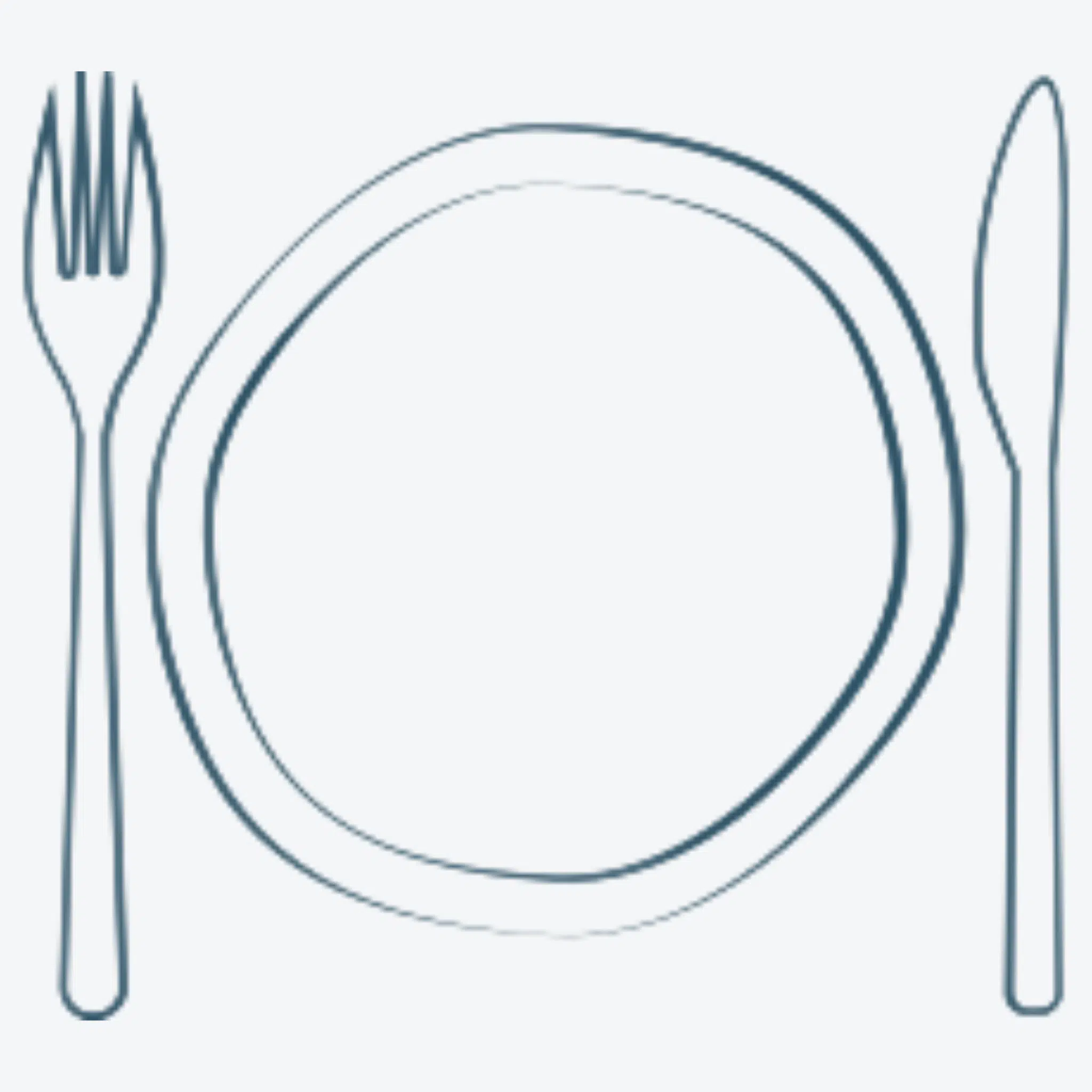 Knife and fork icon